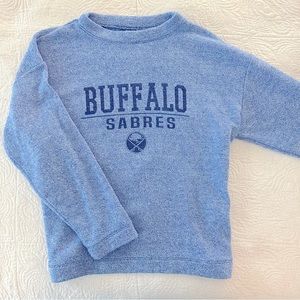 Buffalo Sabres crew neck knit sweater! Except condition!